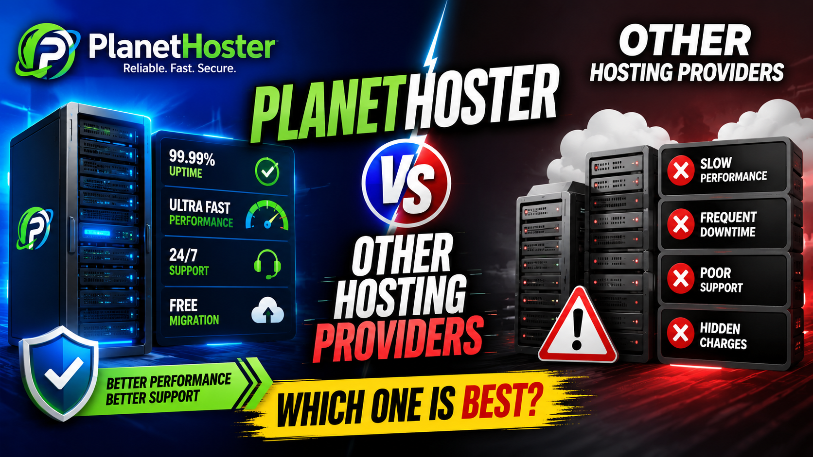 PlanetHoster vs Other Hosting Providers Which One Is Best