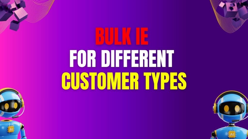 Bulk IE