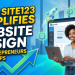 How Site123 Simplifies Website Design for Entrepreneurs and Startups